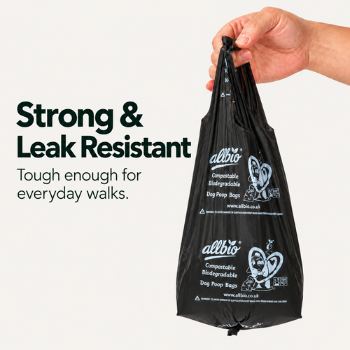 Compostable Dog Poo Bags With Handles
